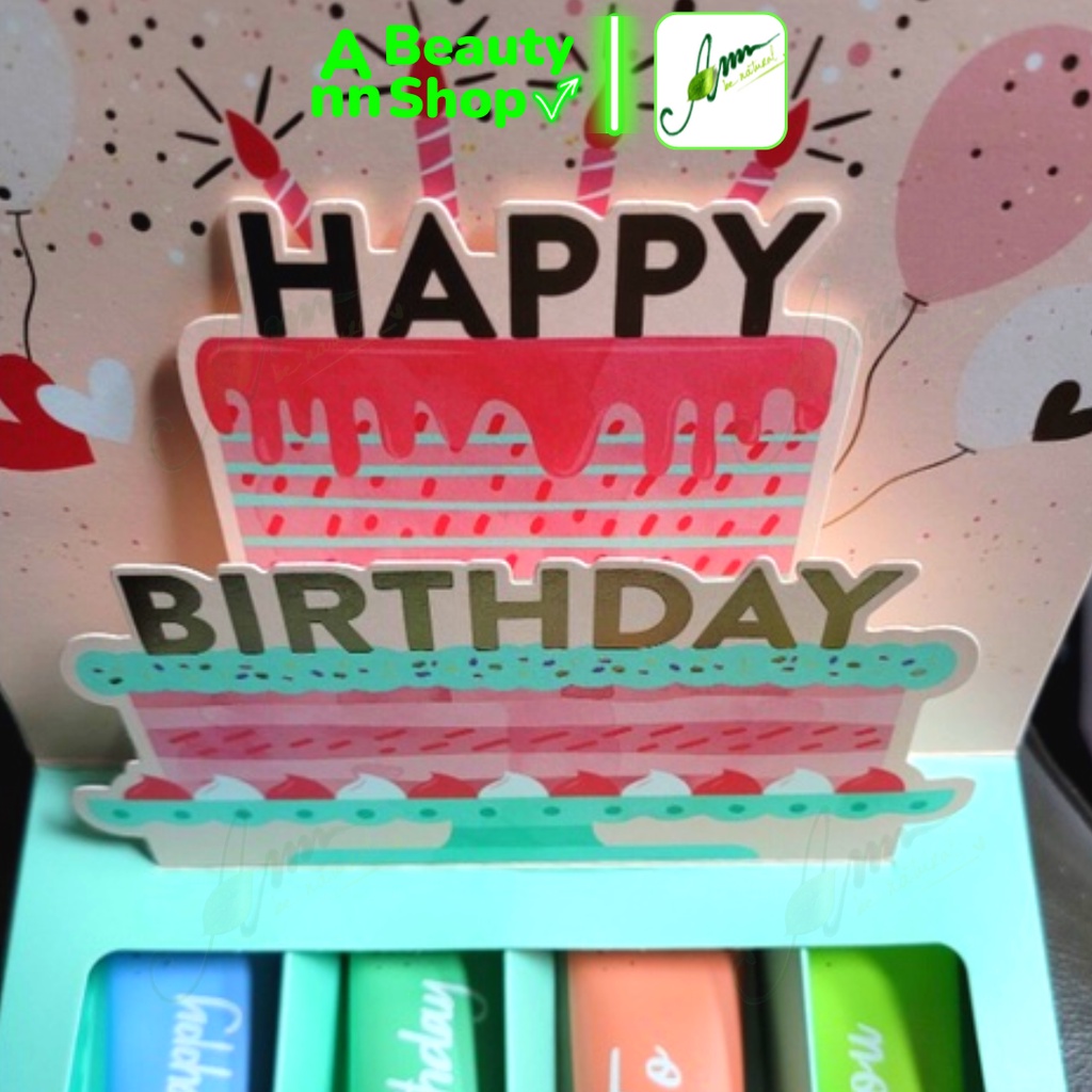 Set 4 Kem Dưỡng Da Tay Innisfree Thank You So Much hoặc Happy Birthday To You