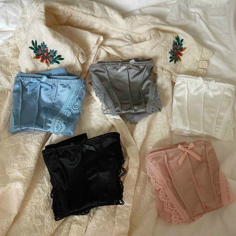 Set 5 quần lót su viền ren cực đẹp, mặc siêu thích