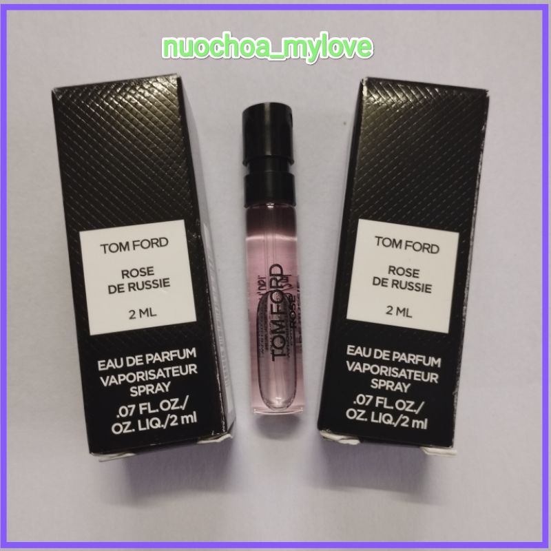 Vial nước hoa Tom Ford Rose De Russie EDP [2ml]