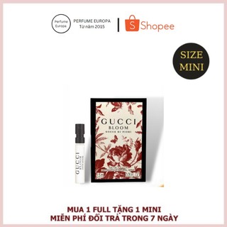 Nước hoa Gucci, Dầu thơm nữ gucci bloom vial 2ml Nước Hoa Thơm Lâu