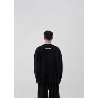 [CHÍNH HÃNG]- nsoh- Áo Sweater “OVERSIZED”- áo len dệt chữ “OVERSIZED”