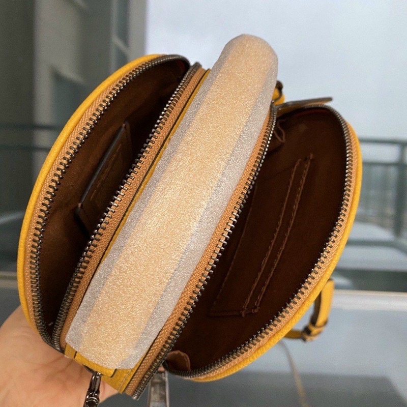 📛RẺ VÔ ĐỊCH📛TÚI COAH X PEANUTS TRÒN NỮ SIÊU XINH