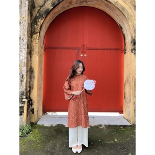 Set áo dài cách tân Thanh Mai - Ma Vie kèm mấn