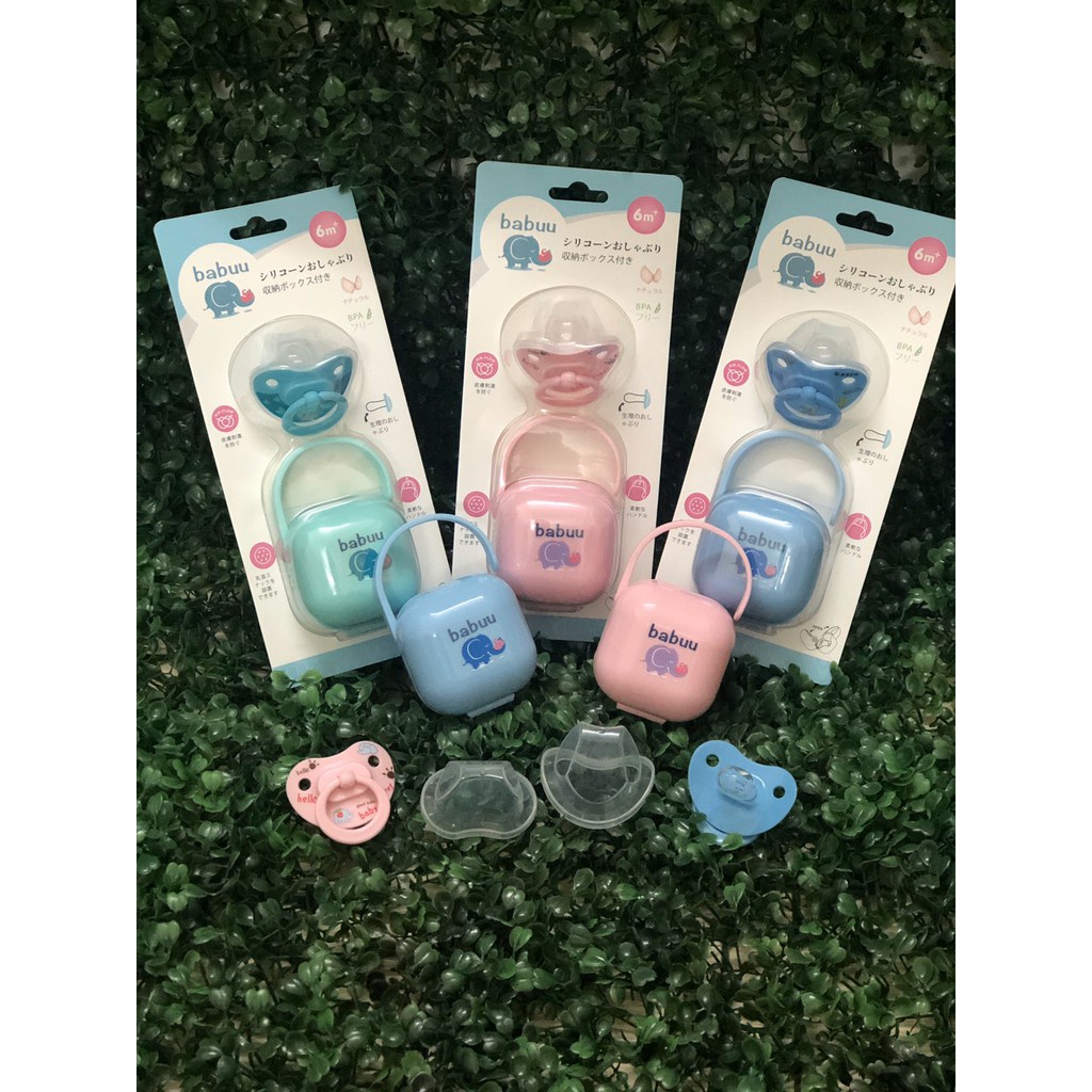 Ty ngậm Babuu cho bé - HÀNG CHÍNH HÃNG