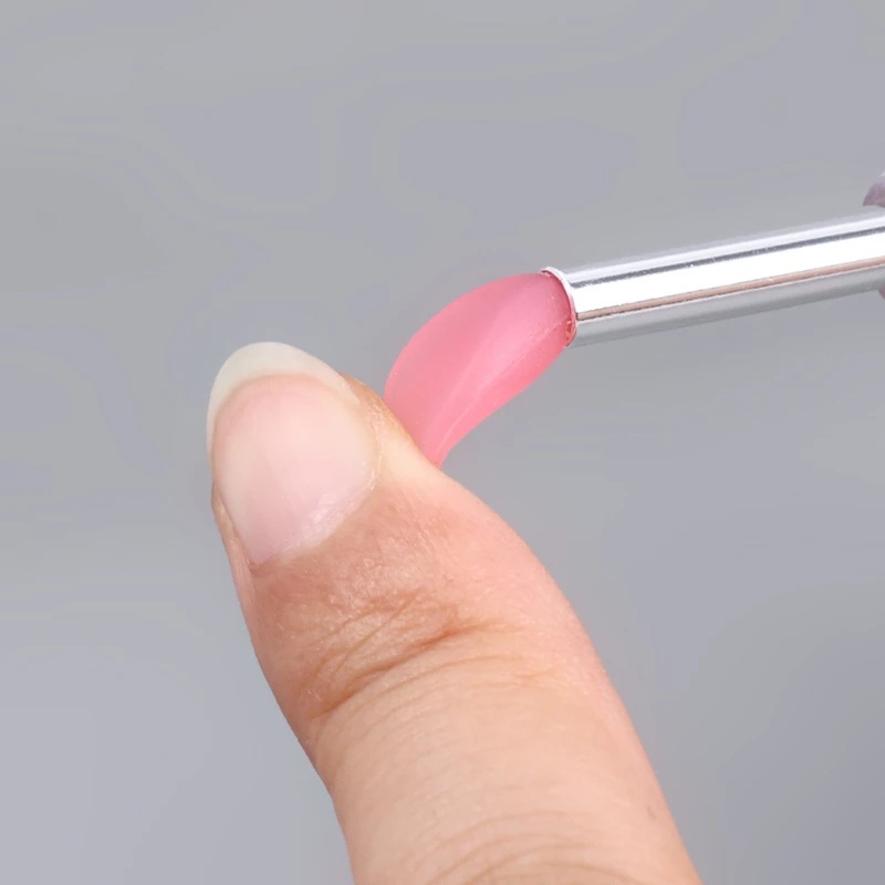 1 Cọ Trang Điểm Môi / Phấn Mắt Đa Năng Bằng Chất Liệu Silicone