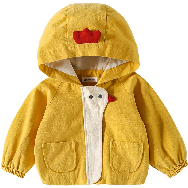 áo khoác gà con siêu ngộ nghĩnh cho bé từ 1-6 tuổi - Size từ 7-32kg