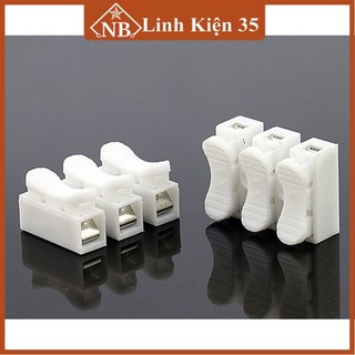 Cầu nối dây điện 3P (từ nhựa PP trắng) - 1 chiếc