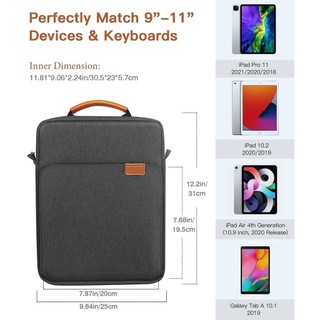 Túi đựng ipad/ Macboook đeo chéo có tay cầm