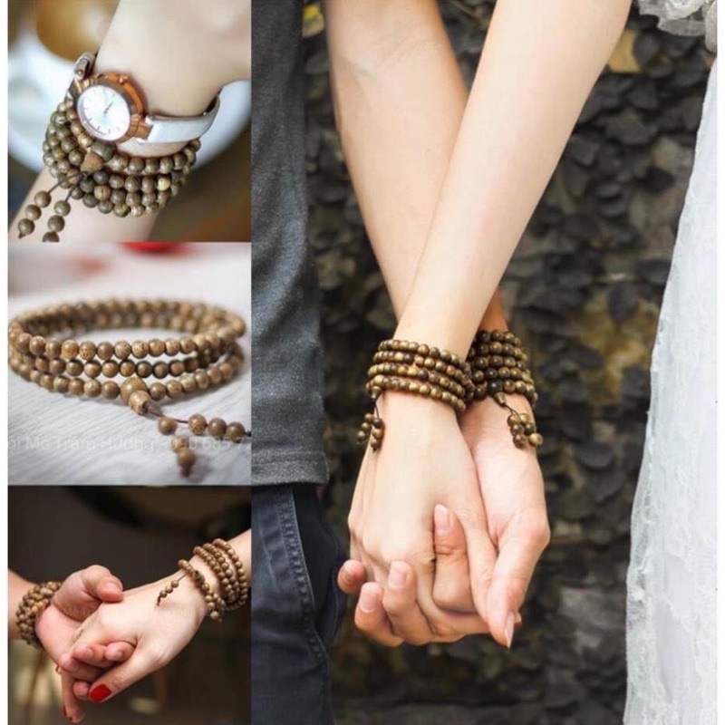 Chuỗi vòng trầm 108 hạt