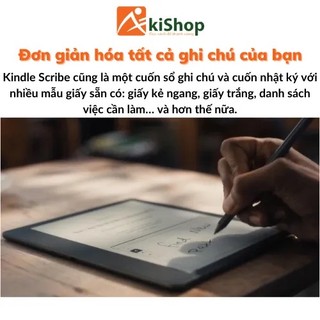 Máy đọc sách Kindle Scribe kèm bút Premium chính hãng Akishop
