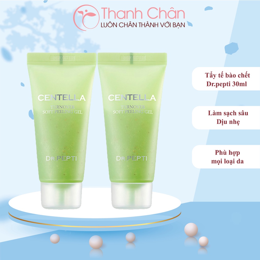 Gel Tẩy Tế Bào Chết Dr.Pepti+ Centella Turnover Soft Peeling Gel 30ml