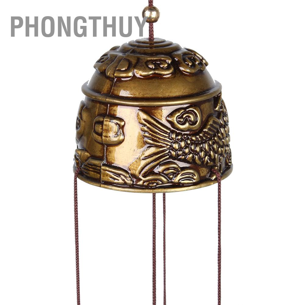 PhongThuy Treo Vật Trang Trí May Mắn Chuông Màu Phong Thủy Gió Trung Quốc Nhà Cửa
