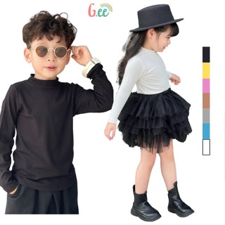  Áo giữ nhiệt bé trai bé gái cổ 3cm ấm áp mùa đông size 9-50kg vải tăm gỗ sồi mềm mịn 