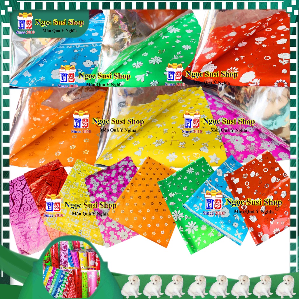 GIẤY GÓI QUÀ KIẾNG SIZE LỚN 70x100cm LOẠI DÀY CAO CẤP ĐẸP - GIẤY GÓI QUÀ 70X100CM