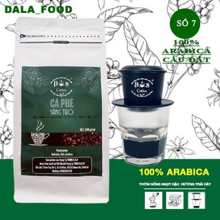 Cà phê arabica cầu đất rang mộc 500gr - số 07 don coffee