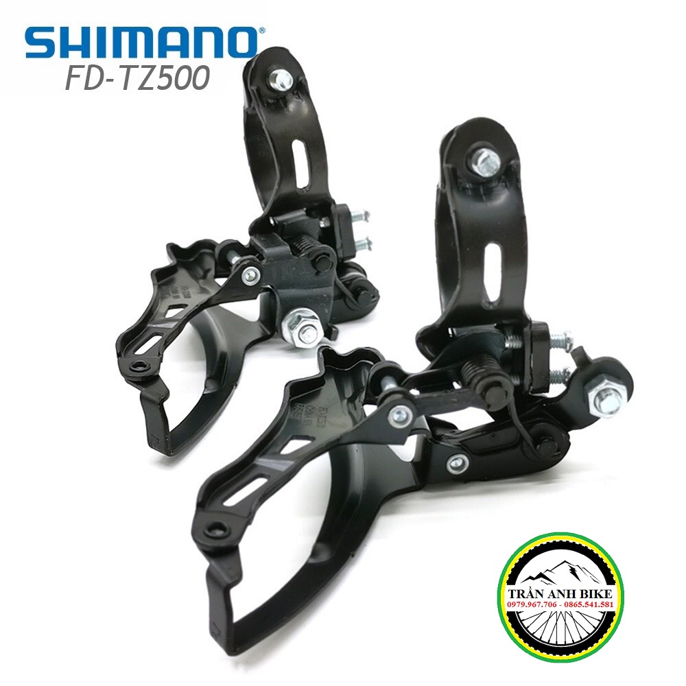 Sang đĩa  xe đạp SHIMANO TOURNEY FD TZ500 - Hàng chính hãng