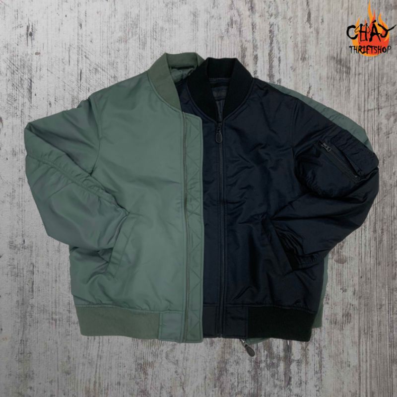 CHÍNH HÃNG - Áo khoác Bomber UNIQLO MA-1 Blouson