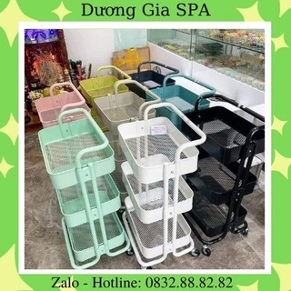 Kệ nhựa 3 tầng