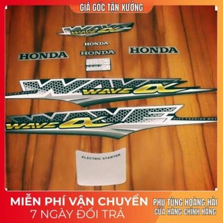 Bộ tem wave a 2015 đầy đủ các màu - tem hàng đẹp lắp cho wave a từ 2006-2016 đều vừa 100%