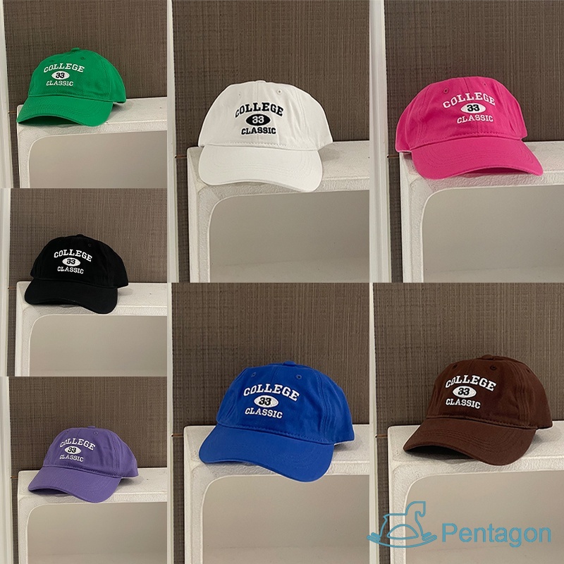 Mũ Lưỡi Trai Cotton Thêu Chữ Phong Cách Hàn Quốc Cho Bé Trai