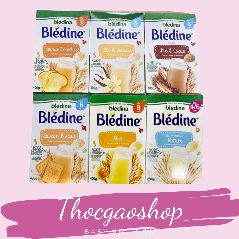 Bột lắc sữa Bledina đủ vị (6+,8+,12+,15+)