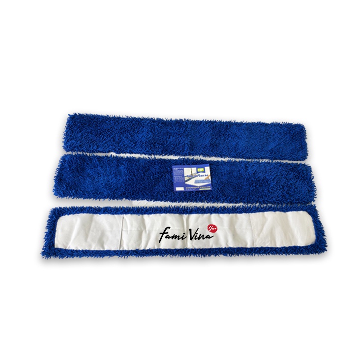 Bông lau san hô 90cm thay thế cây lau nhà công nghiệp, tấm lau bẹ san hô sợi bông microfiber thấm hút tiện lợi