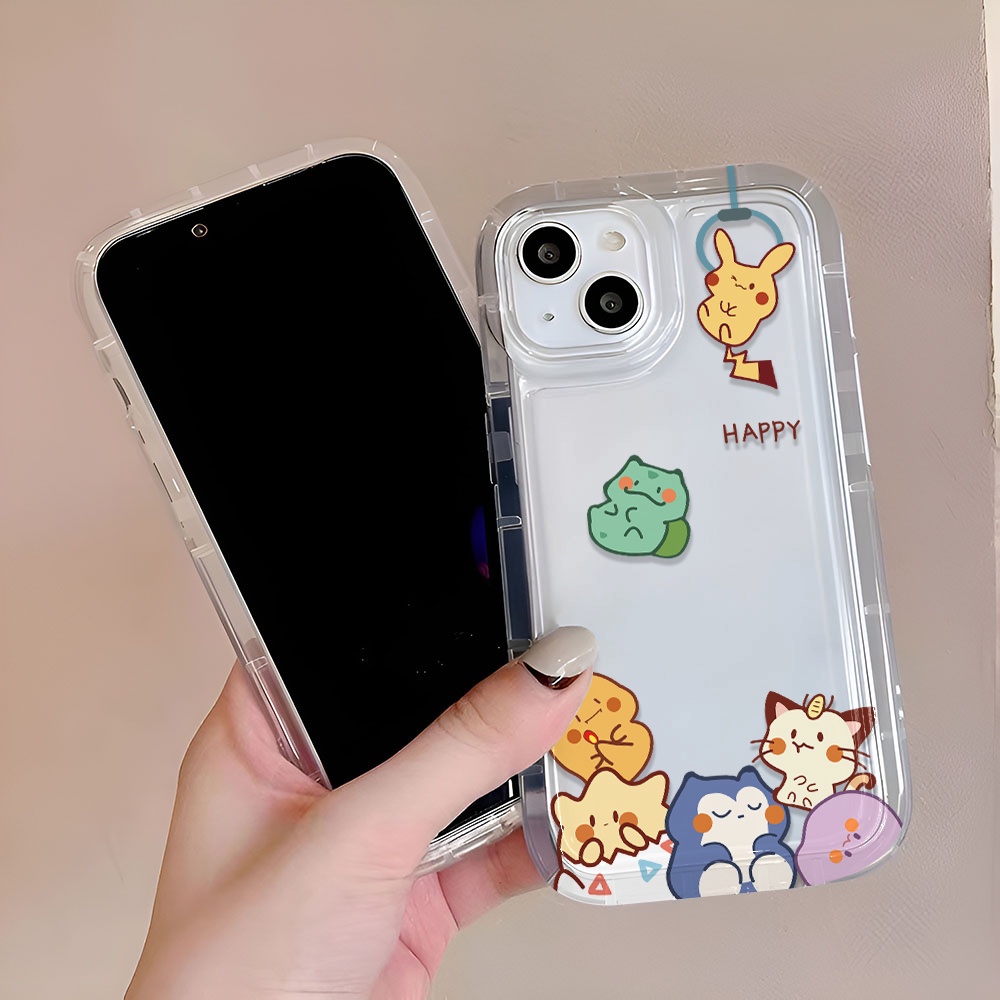 Ốp Điện Thoại Trong Suốt Hình SpongeBob Patrick Star Cho iphone 14promax 11 13 12 7Plus X XS Max