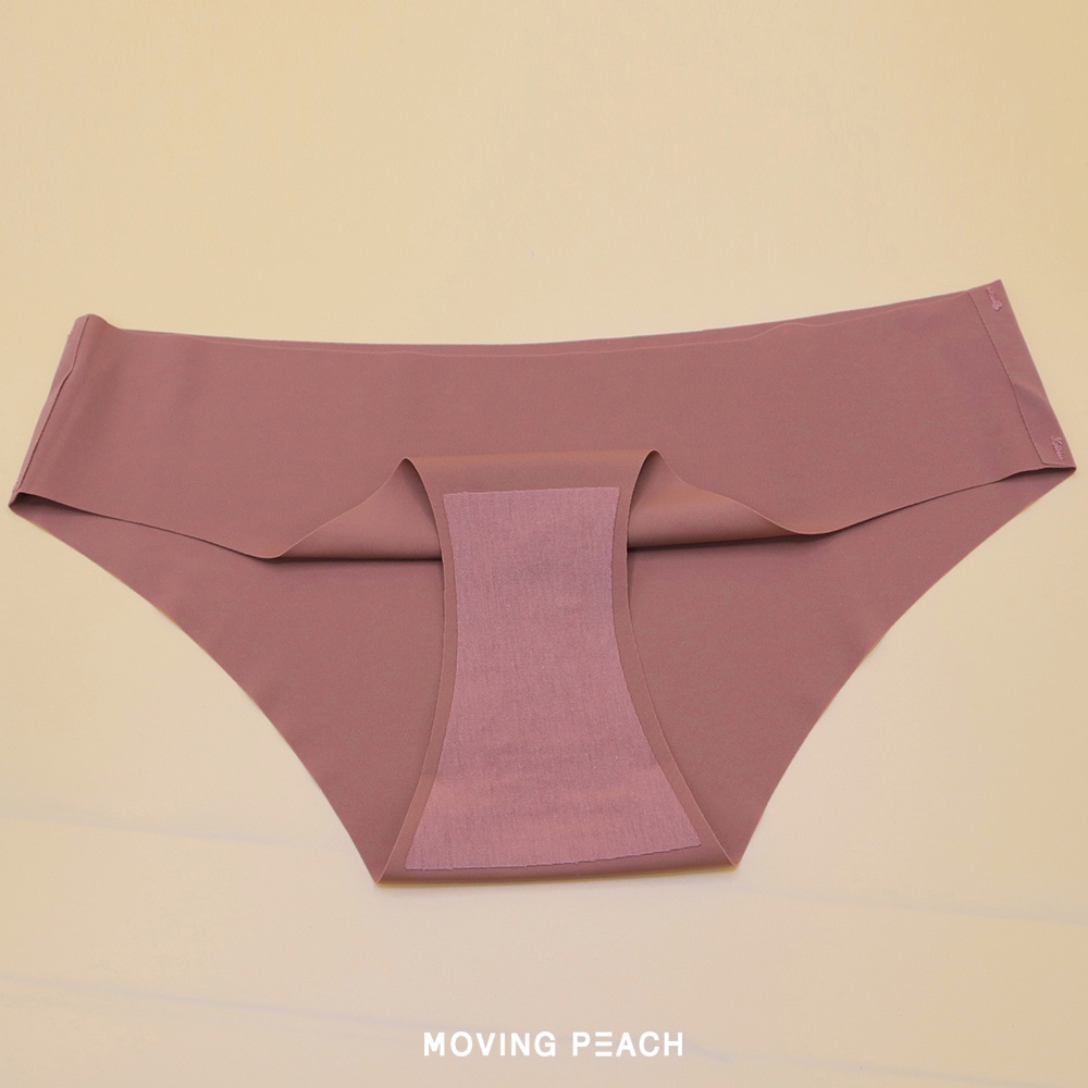 MOVING PEACH Quần lót nâng hông không đường may màu trơn sexy kích thước S-XL cho nữ