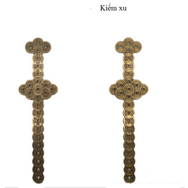 Vật phẩm Phong Thuỷ  17cm/27cm - mẫu Thất tinh/Xu/Bát Quaí