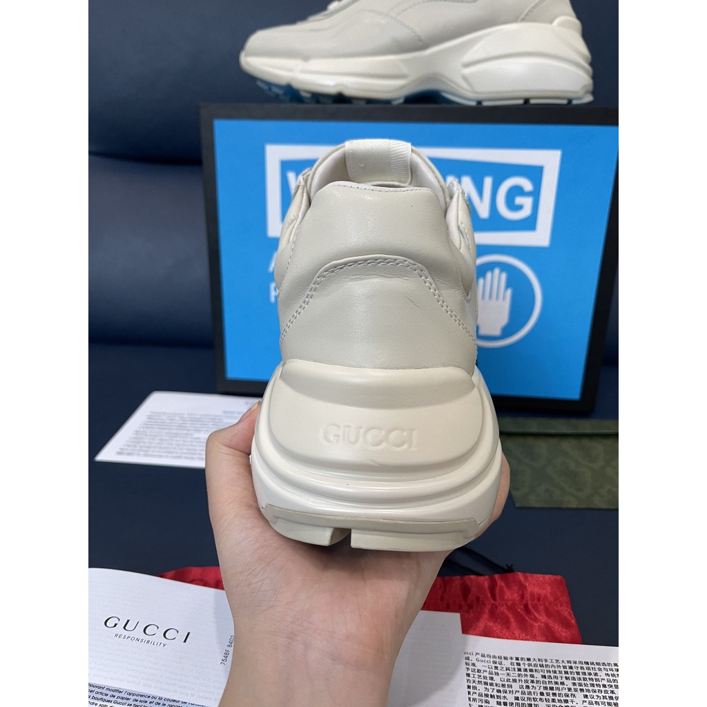 HoPi | Giày Sneaker MLB GC Trắng Trơn Tăng Chiều Cao, Full Box Bill