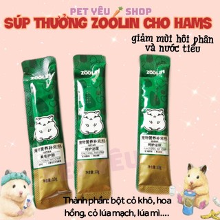 Súp thưởng hamster thức ăn hamster 🐀Freeship🐀 Mới 100% bồi bổ giúp hamster mập.mạp 🐹🐹
