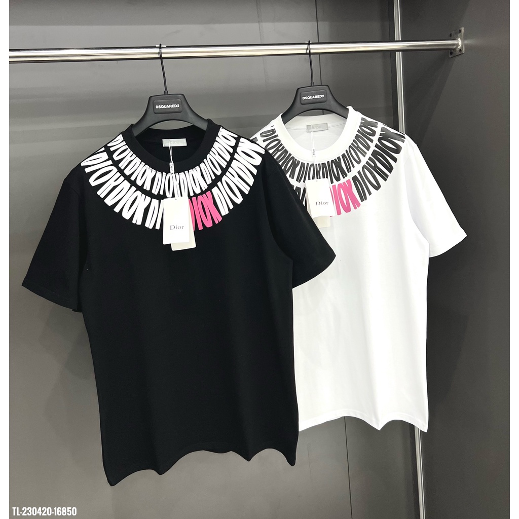 Áo Phông Nam In Chữ DIO Vòng Vải Mềm Mịn - Áo Thun Nam Chữ Vòng Cổ Cực HOT