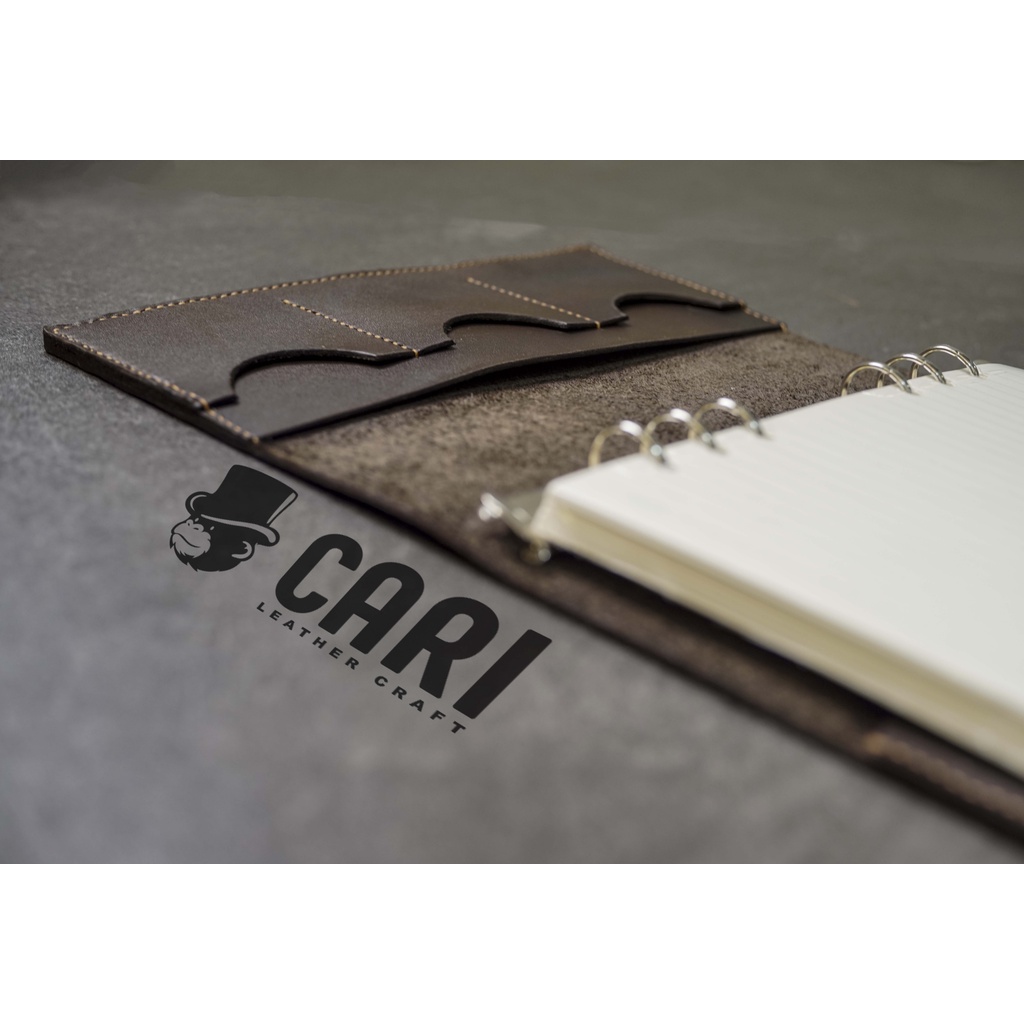 Sổ A5 bìa da Nappal handmade