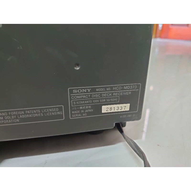 Dàn mini Sony MD373 dòng khủng, bass khoẻ, chuyên remix