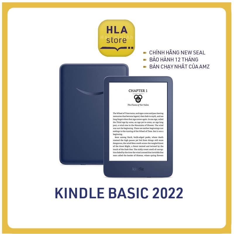 Máy đọc sách All new Kindle 11th (2022), 10th (2019) newseal 8gb, 16gb - Bảo hành 12 tháng | BigBuy360 - bigbuy360.vn