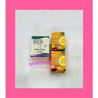 Herb Detox S Line + Xổ Mỡ VitC++