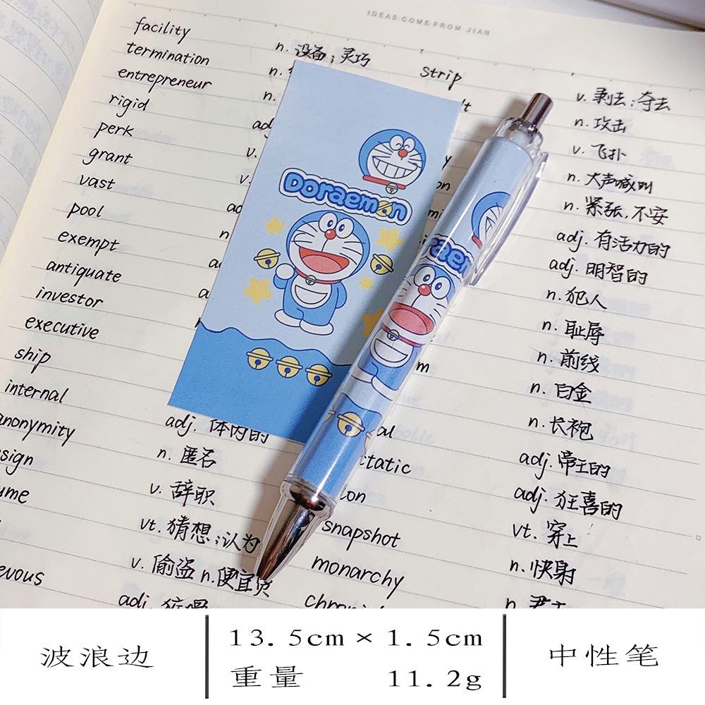 Bút Gel Mực Đen Ngòi 0.5MM Khô Nhanh Cho Học Sinh