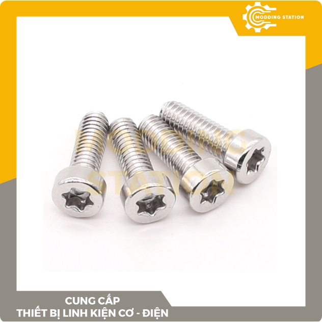 Ốc Lục giác đầu TRỤ BÔNG MAI inox 304 size M2.5x4mm, M2.5x5mm, M2.5x6mm, M2.5x8mm, M2.5x10mm, M2mm.5x12