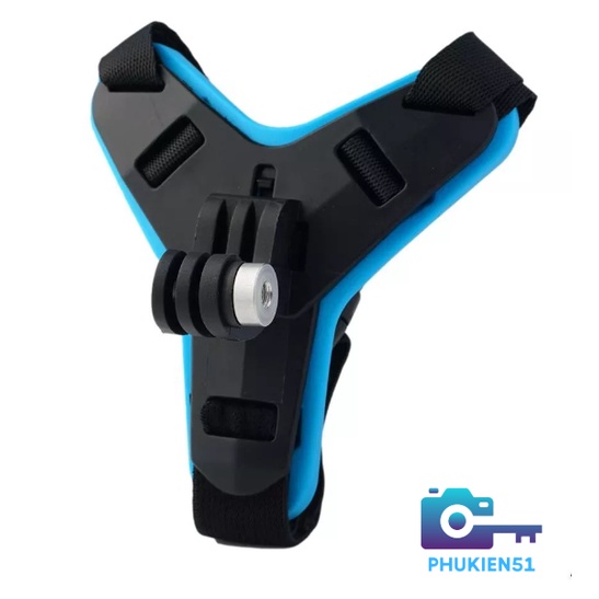Mount gắn cằm cho mũ Bảo Hiểm fullface gấn Actioncam và Điện thoại