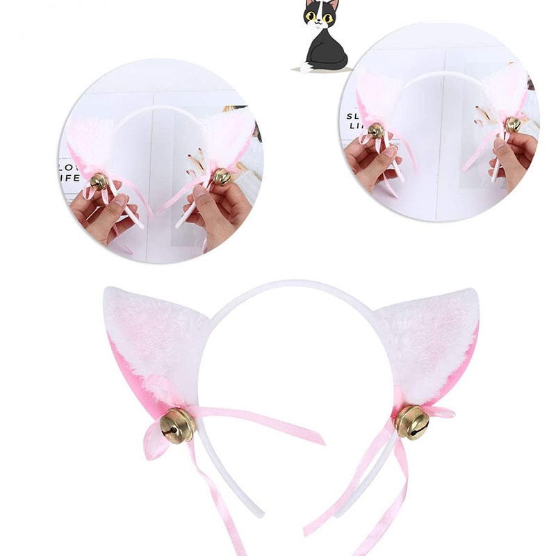 Băng Đô Tai Mèo Dễ Thương JP5