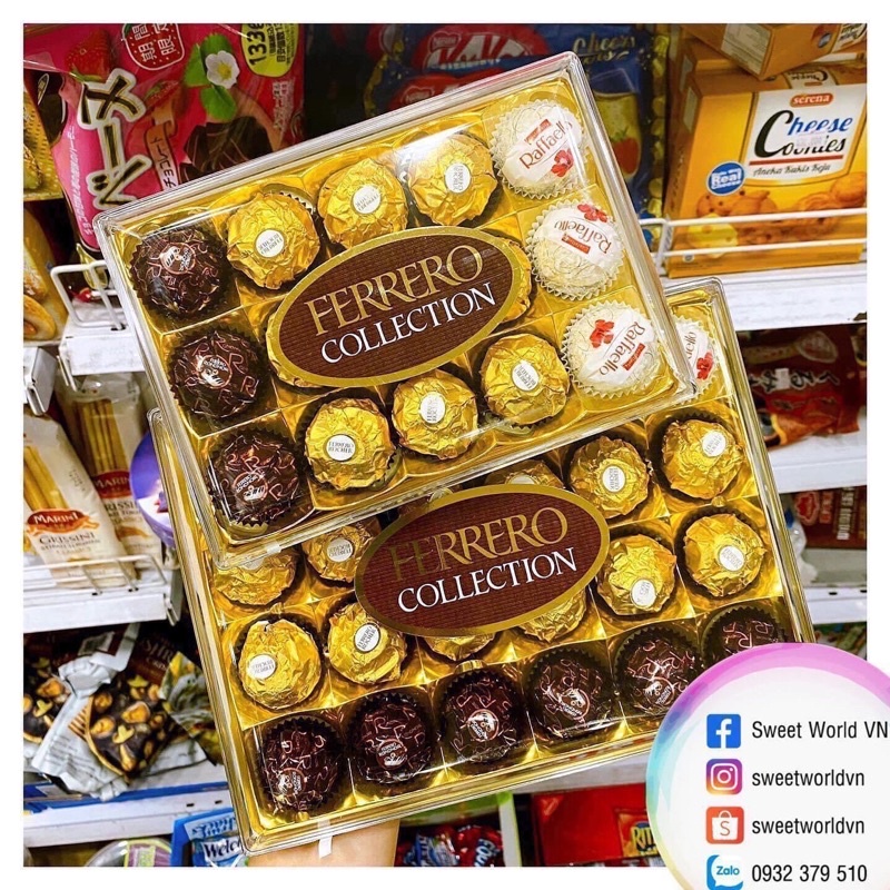 Socola Ferrero 3 vị - Đức