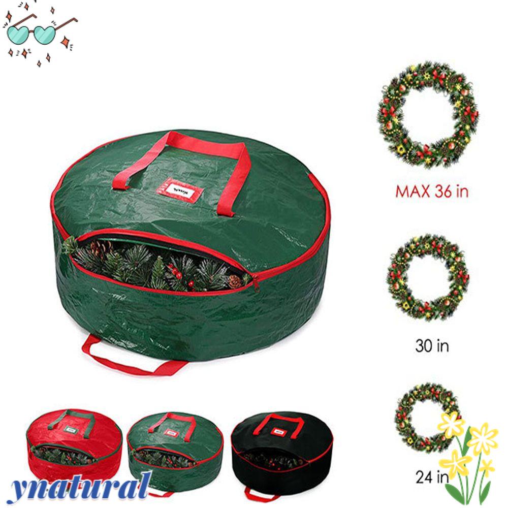 Túi Đựng Vòng Hoa Giáng Sinh Cỡ Lớn Gấp Gọn Tiện Lợi