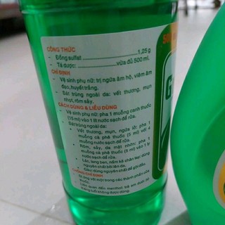 DUNG DỊCH VỆ SINH GYNOFAR 250ML & 500ML