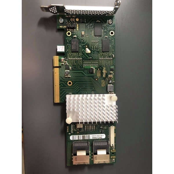 Card máy chủ Fujitsu D2616-A22 RAID Card LSI SAS SATA 6Gbps 512MB SAS2108 Full
