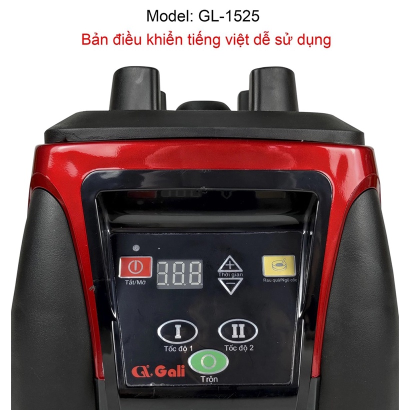Máy xay sinh tố công nghiệp 2 lít GALI GL-1525