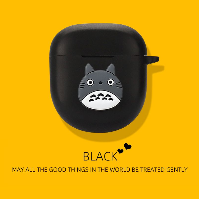 Vỏ Bảo Vệ Hộp Sạc Tai Nghe Bose QuietComfort Earphone 2 Màu Trơn In Hoạt Hình Dễ Thương