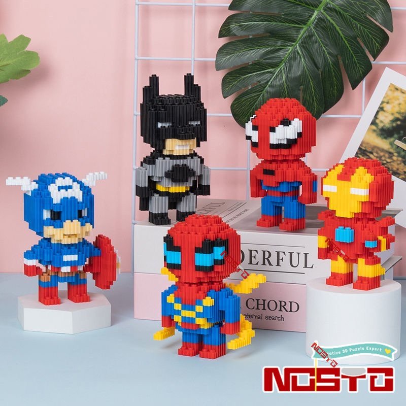 Mô Hình Đồ Chơi Nhân Vật Hoạt Hình Doraemon One Piece MOC Sưu Tầm 50 Kiểu Mini DIY Dành Cho Trẻ Em