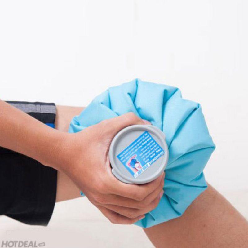 Túi chườm đá lạnh, hỗ trợ giảm chấn thương, size lớn 22,5 cm, chất liệu siêu bền ( giao màu ngẫu nhiên) - Loki