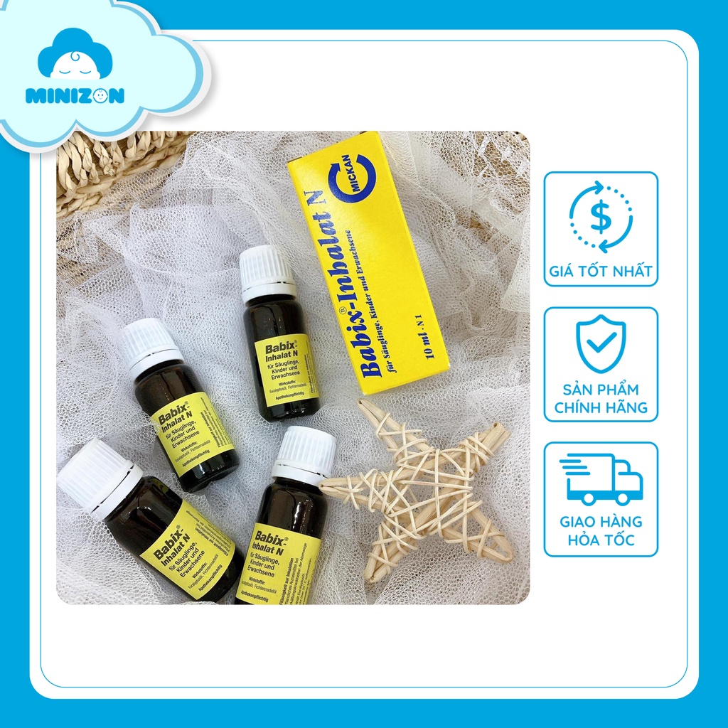 Tinh dầu chống cảm Babix-Inhalat N của Đức(từ 1m)
