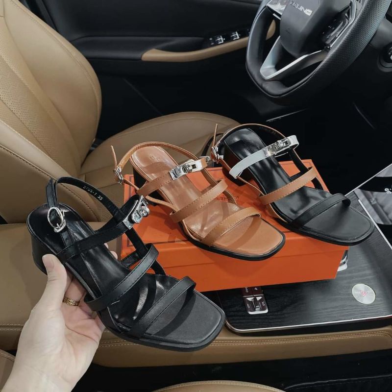 Giày nữ 5cm Hermes.